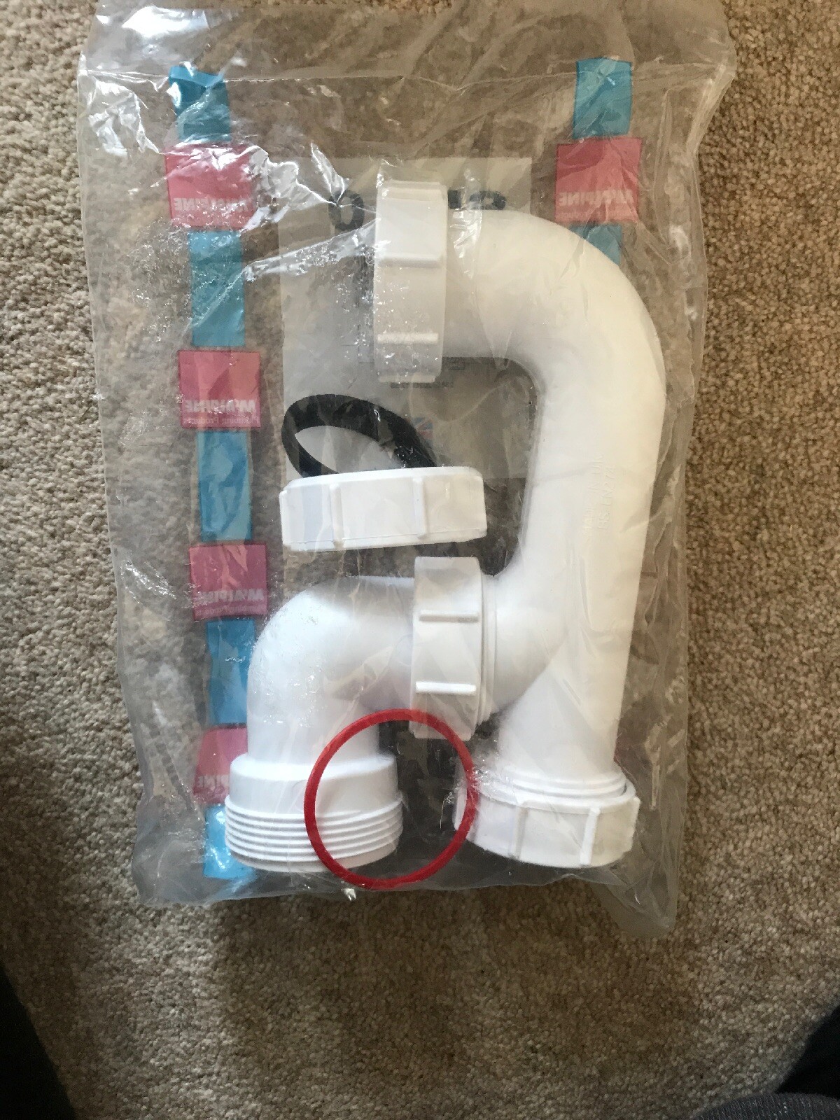 McAlpine+SM10+Bath+Trap+1+C2BD22+40mm+X+50mm+Seal+With+Cleaning+Eye for sale online eBay