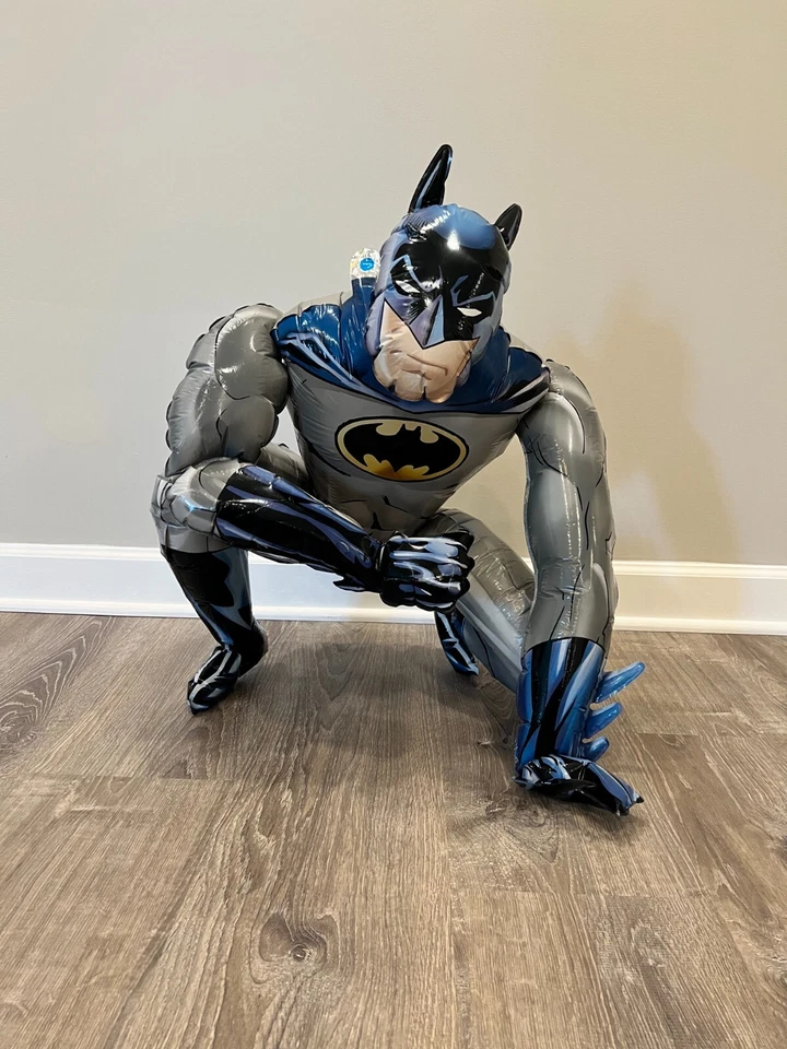 BatMan супер герой 3D стойка воздушный шар средний размер (Bat-Man) - Изображение 2 из 4