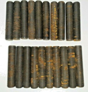 DRESSER RAND CO. 1-8 X 5 ASTM A-193 B-16 STUDS, B16S100C500, 20PCS