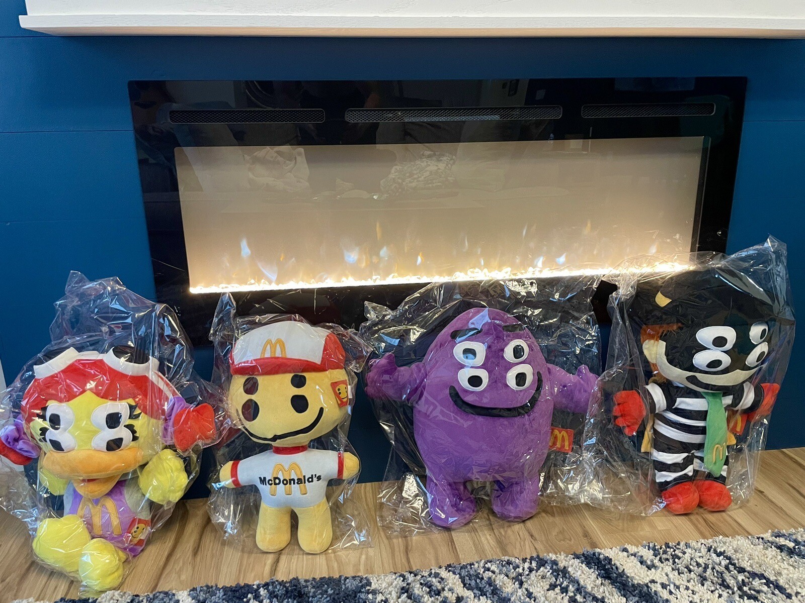 CPFM x McDonald's Set of 4 Plush マクドナルド