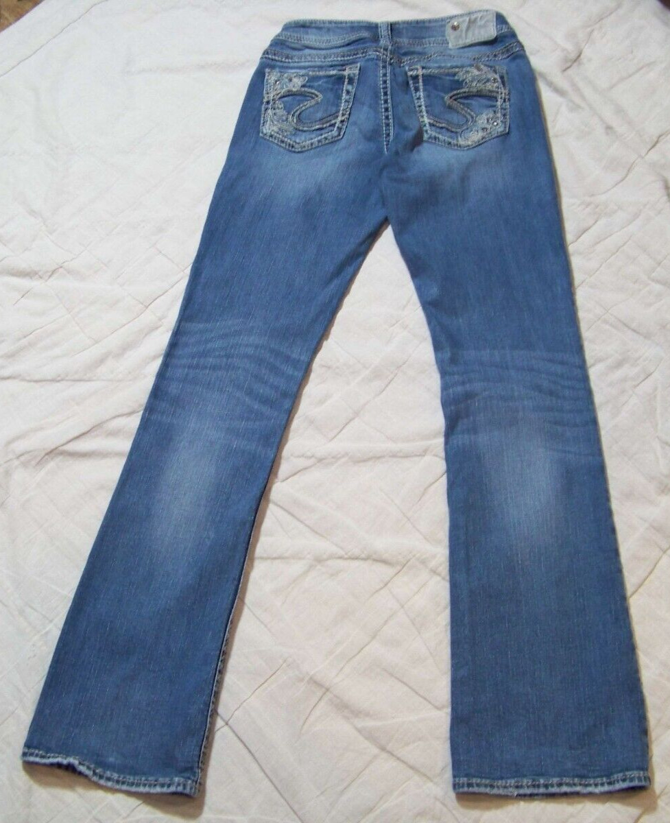 Silver Jeans - Stretch Denim Suki Mid Boot - W27 … - image 9