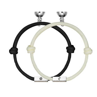 St.kunkka 2pcs Couple Bracelet Friendship Best Friend Bracelets Yin Yang Tai Chi Necklace Bracelet Jewelry Sets For Women I.546682637 - Foto 5