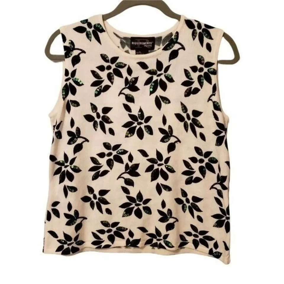 Bundle Lot of 4 Requirements Apt. 9 ANA Womens Sz PL Cap Sleeve Blouse - Image 2 of 4