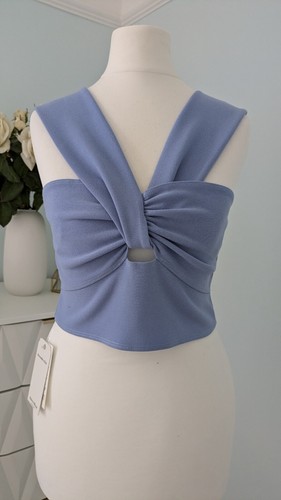 Abercrombie & Fitch Ladies Blue Summer Top, BNWT, RRP £42, Size M, Super Stylish