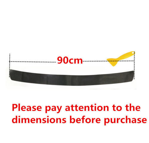 carbon Fiber Bumper Rear Car Trunk Protector Trim Corner Sticker Car Accessories