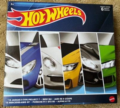 NIB 2021 Hot Wheels / Mattel Supercars  6 Car Box Set - 1/64 Scale