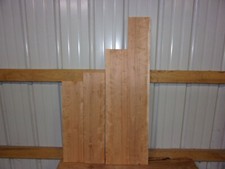 4 PC CHERRY BOARDS WOOD KILN DRIED 3/4" THICK LOT 857Q FLAT