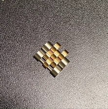 Original Rolex Jubilee Extension Link 18K Yellow Gold & Steel Mens Watch 16mm