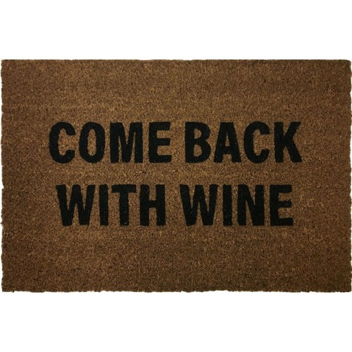 DOOR MAT PVC NON SLIP BACKED COIR DOORMATS OUTDOOR INDOOR WELCOME MATS - Picture 24 of 60