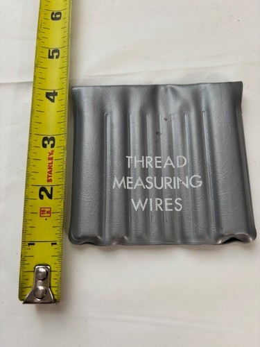 "Juego de cables de medición de rosca .018-.185"" con rosca y gráficos de conversión - Y113" - Imagen 4 de 7