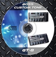 1.600 Patches BOSS GT-8. Multi Effects Processor. Preset Tone Library