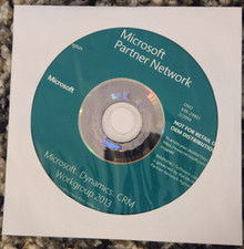 MSDN Microsoft Dynamics CRM Workgroup 2013 DVD Disc X19-29103 English