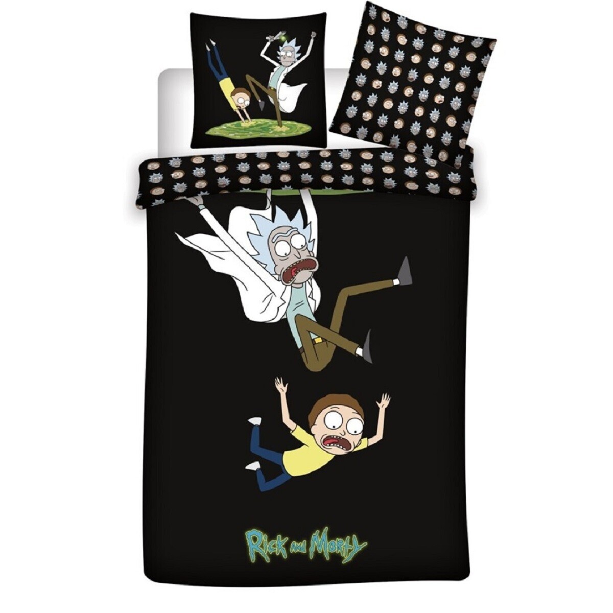 Био-набор Рик и Морти-Беттвеше, 140х200 см, 100% ХЛОПОК-zertifierte Baumwolle