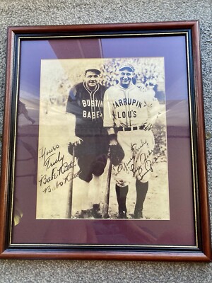 BABE RUTH signiertes Foto - American Baseball Legend - Preprint