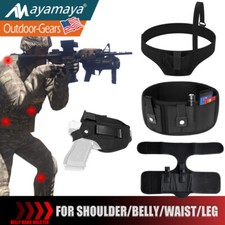 Tactical Gun Holster with Magazine Pouch for Pistol Concealed Carry Left Right