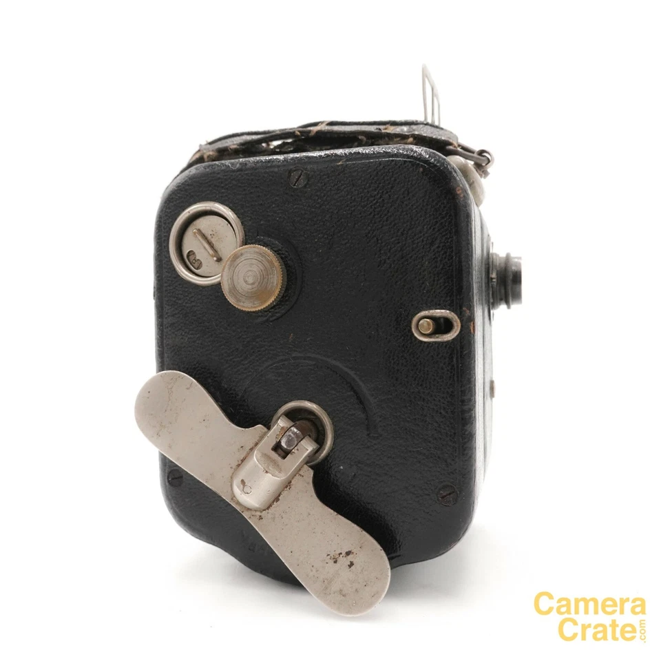 Pathe Baby Continsouza 9.5mm Cine Camera & Motrix Motor - Fully Working #S8-2891 - Image 3 of 4