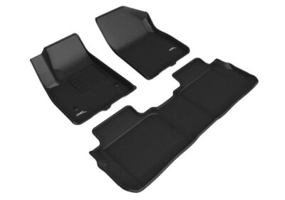 3D MAXpider  Black 1st & 2nd Row 3 Piece Set for Chevrolet Blazer