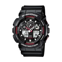 Casio Mens Black G-shock Analog Digital Combi World-time Watch Ga-100-1a4 Casio Mens Black G-shock Analog Digital Combi World-time Watch Ga-100-1a4