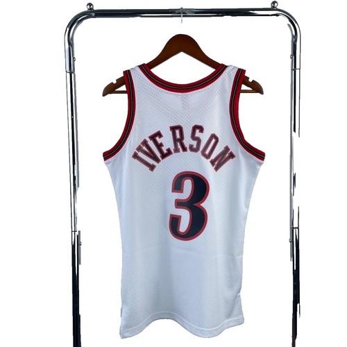Vintage Allen Iverson Philadelphia 76ers Nike NBA Rewind Jersey