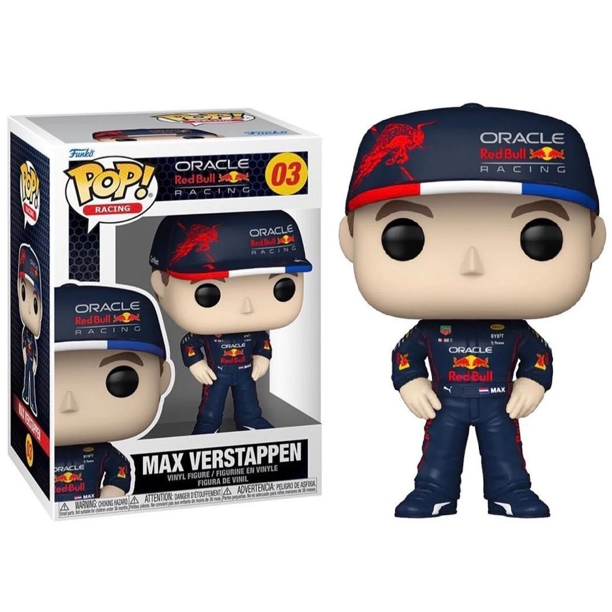 Figurine Max Verstappen / Red Bull Racing / Funko Pop Racing 03