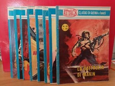 Lotto Di 8 Fumetti Di Guerra Attack