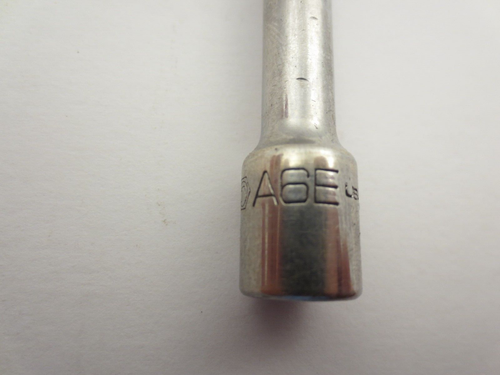 MATCO TOOLS 6" LONG CHROME BALL EXTENSION -- 1/4" Drive -- CHROME -- A6E - Bild 6 von 9