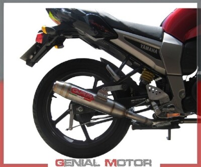 Complete Exhaust GPR DEEPTONE INOX Approved YAMAHA FZ 16 BYSON 160 2010