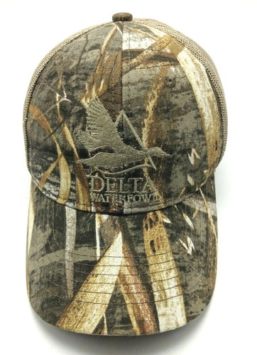 DELTA WATERFOWL camouflage beige hat 