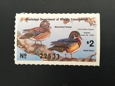 ICOLLECTZONE  US Mississippi 1989 MS14 Duck Stamp VF NH