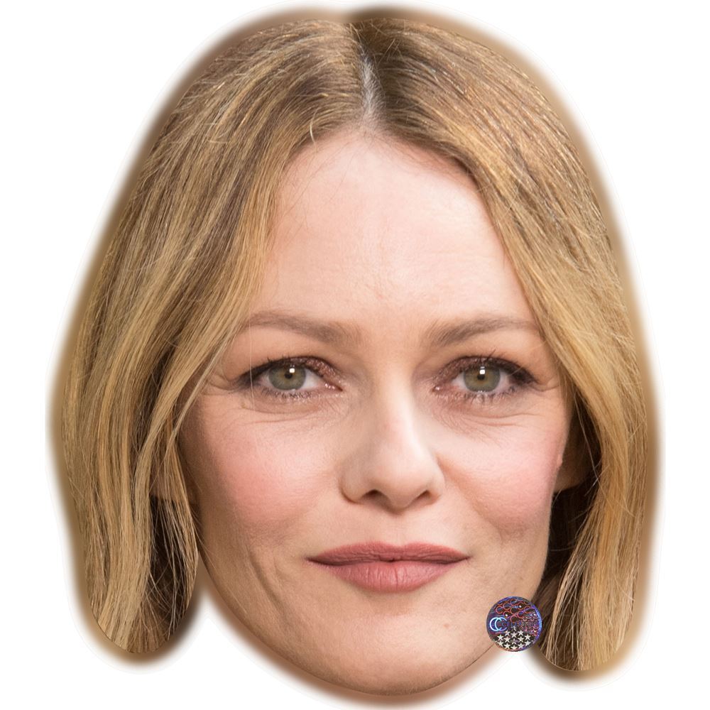 Masque De Vanessa Paradis - Collection Célébrités 2018 - Multicolore - Neuf Sous Blister