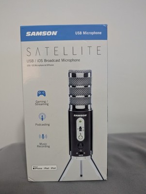 Samson Satellite iOS/USB microphone for Broadcast-Phone-Tablet-Podcasting