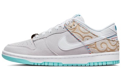 Nike Dunk Low Se Barber Shop Grey Men DH7614-500 New Authentic