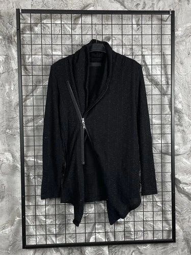 Jackrose Japanese Brand Assymetrical Avantgarde Zip Jacket Siz M Rick Owens Vibe image 3