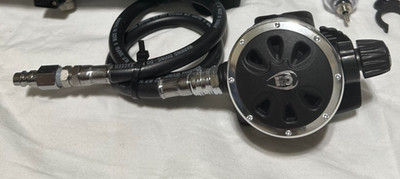 Hookah/Scuba Diving 2nd stage H2O Odessey 20'' LP line w/quick connect plug