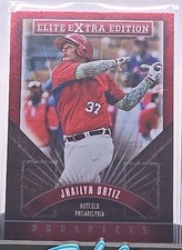 2015 Panini Elite Extra Edition Jhailyn Ortiz #168 Philadelphia Phillies