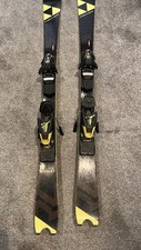 Fischer SL 150 Carving Skis 150cm Black/Yellow w/ Bindings 65mm