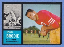 1962 Topps #152 John Brodie