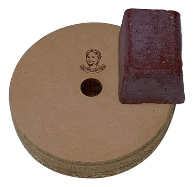 3'' Leather Stropping and Polishing Wheel for Bench Grinders W/ 10Mm Arbor (3/4''