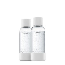 Mysoda Wasserflaschen aus Biokomposit (0,5 Liter) - Grau