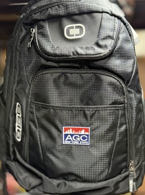 AUTHENTIC OGIO Excelsior Black Backpack Castrol Laptop Work School NEW With Tags