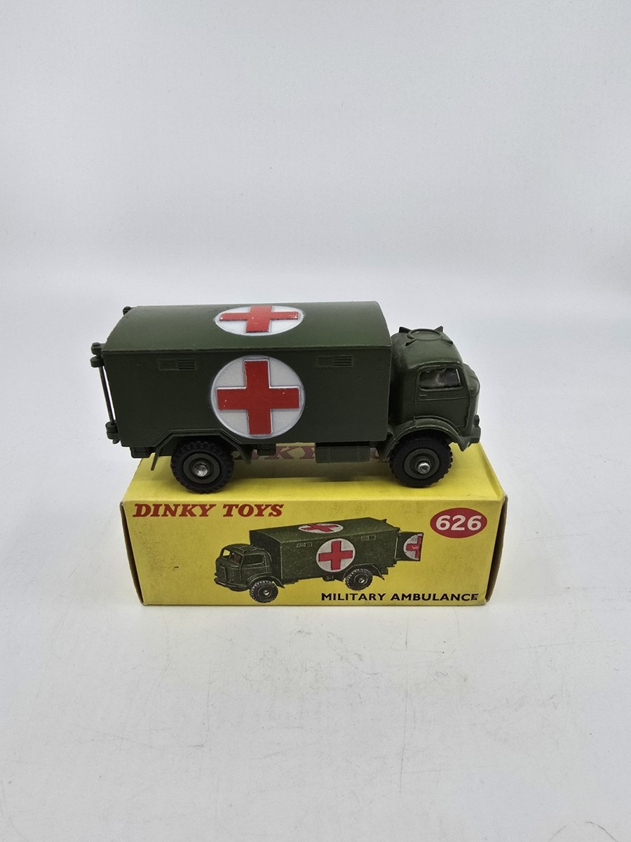 Dinky Toys 626 Military Ambulance Boxed Made In England Original H