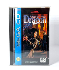 Rise of the Dragon (Sega CD, 1994) CIB Tested