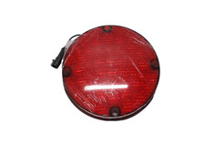 3709349c1 International Bus 7 Round Led Red Stop Turn Tail Light