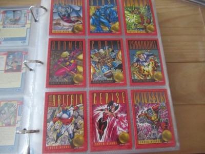 X-Men Trading Card series 2 complete 100 card base set with Gold hologram bonus