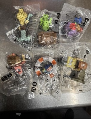 The SpongeBob Movie Burger King 2025 Kids Meal 6 Toys Full Set