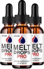 (3 Pack) Melt Drops Liquid Drops – MeltDrop Natural Blend Advanced Formula Drops