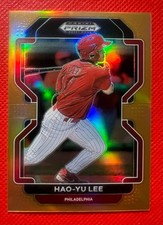 2022 HAO-YU LEE PRIZM DRAFT ORANGE /50- PHILLIES & TIGERS