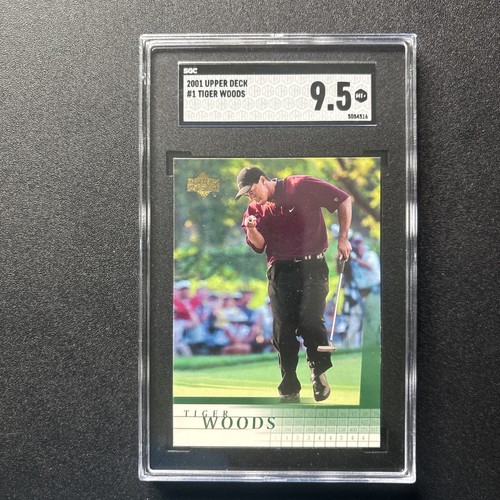 Tiger Woods #1 2001 Upper Deck card