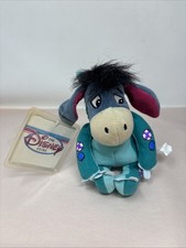 Winnie The Pooh Eeyore Dinosaur Plush Toy Disney 9  The Disney store Used