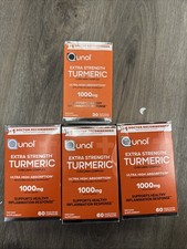 Qunol Turmeric Curcumin Extra Strength  210 Capsules  1000mg  Patented Tech